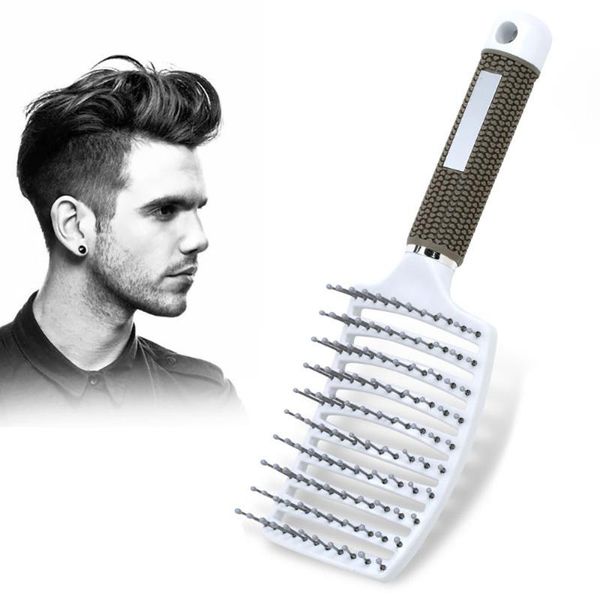hair brushes brush for salon hairbrush scalp massage comb bristle&nylon women wet curly detangle hairdressing styling tools, Silver
hair brushes brush for salon hairbrush scalp massage comb bristle&nylon women wet curly detangle hairdressing styling tools, Silver