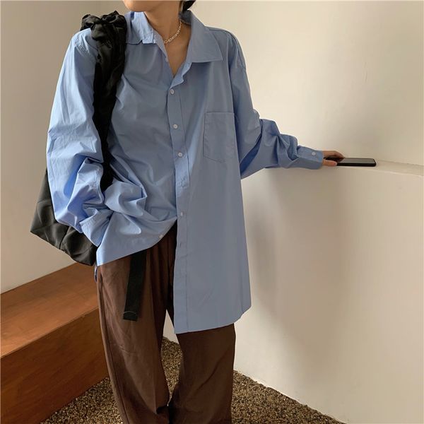 blue ol chic blusas solid gentle blouses full sleeves leisure casual all match women loose elegance shirts 210421, White
blue ol chic blusas solid gentle blouses full sleeves leisure casual all match women loose elegance shirts 210421, White