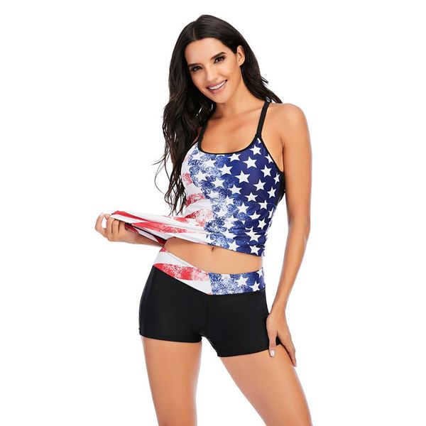 tankini 2021 women's plus size bikini set american flag crisscross back boyshort two piece swimsuit bathing one-piece suits
tankini 2021 women's plus size bikini set american flag crisscross back boyshort two piece swimsuit bathing one-piece suits