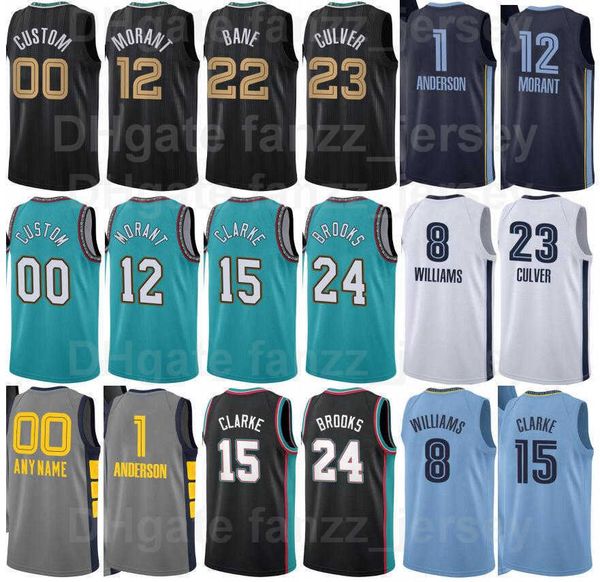 screen print basketball desmond bane jersey 22 tyus jones 21 ziaire williams 8 juancho hernangomez 41 jaren jackson jr 13 steven adams ja, Black
screen print basketball desmond bane jersey 22 tyus jones 21 ziaire williams 8 juancho hernangomez 41 jaren jackson jr 13 steven adams ja, Black