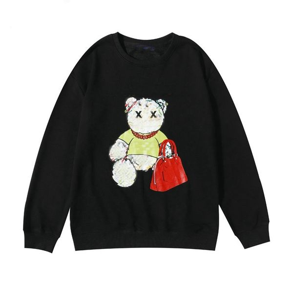 pattern knitwears sweater designer clothing luxury sweatshirts crew neck pullovers high street same style for men and women bear printed hea, Black
pattern knitwears sweater designer clothing luxury sweatshirts crew neck pullovers high street same style for men and women bear printed hea, Black