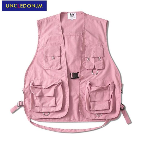 hip hop loose vest men casual cargo waistcoat with pockets military jacket coat streetwear tactical ly-mg02 men's vests, Black;white
hip hop loose vest men casual cargo waistcoat with pockets military jacket coat streetwear tactical ly-mg02 men's vests, Black;white