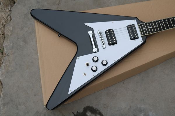 custom - made 6 string electric guitar, broken mirror design 
custom - made 6 string electric guitar, broken mirror design