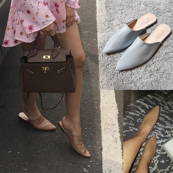 slippers coslony flat shoes 2021 fashion mules for women pu leather pointed toe slip on flip flops slipper summer sandals, Black
slippers coslony flat shoes 2021 fashion mules for women pu leather pointed toe slip on flip flops slipper summer sandals, Black