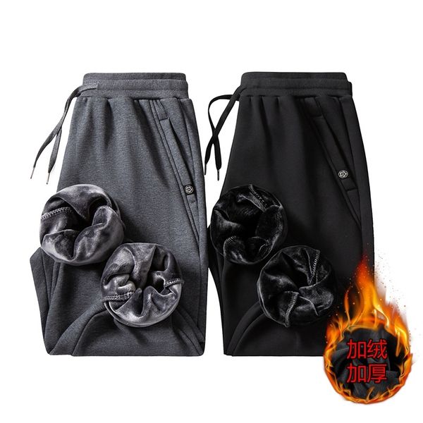 winter pure cotton warm plush thickened men's casual pants silver fox cashmere leggings sports large size guard, White;black
winter pure cotton warm plush thickened men's casual pants silver fox cashmere leggings sports large size guard, White;black