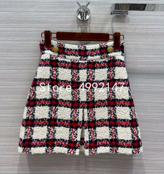 skirts preppy style england plaid contrast color wool blends tweed womens novelty split buttons high waist mini sweet skirt s306, Black
skirts preppy style england plaid contrast color wool blends tweed womens novelty split buttons high waist mini sweet skirt s306, Black