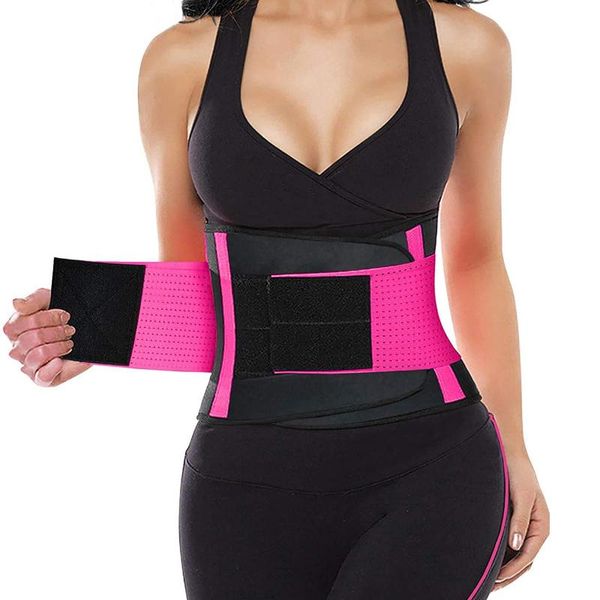 waist support women trainer belt - slimming sauna trimmer belly band sweat sports girdle, Black;gray
waist support women trainer belt - slimming sauna trimmer belly band sweat sports girdle, Black;gray