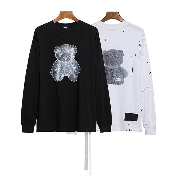 men's hoodies & sweatshirts excellent t-shirt men's women's bear reflective we11done 3d foam print long sleeve, Black
men's hoodies & sweatshirts excellent t-shirt men's women's bear reflective we11done 3d foam print long sleeve, Black