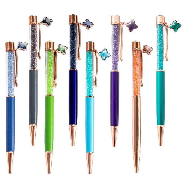 ballpoint pens 1pcs crystal pen kawaii fashion girl star four-leaf clover roller metal material novelty school office rose gold, Blue;orange
ballpoint pens 1pcs crystal pen kawaii fashion girl star four-leaf clover roller metal material novelty school office rose gold, Blue;orange
