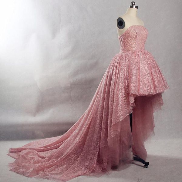 party dresses rse852 evening ball gowns for women strapless short front long back pale mauve lace pink prom high low dress, White;black
party dresses rse852 evening ball gowns for women strapless short front long back pale mauve lace pink prom high low dress, White;black