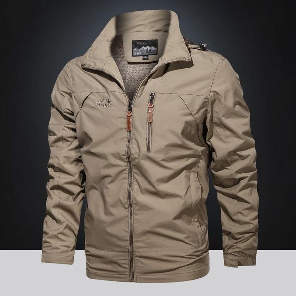 men's jackets men hooded coats male outdoor outwears windbreaker windproof spring autumn jacket fashion clothing coat -40, Black;brown
men's jackets men hooded coats male outdoor outwears windbreaker windproof spring autumn jacket fashion clothing coat -40, Black;brown