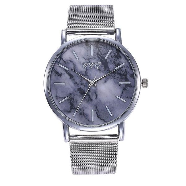 wristwatches 2021 japanese quartz movement men's watch fashion ultra-thin alloy mesh strap marble dial casual, Slivery;brown
wristwatches 2021 japanese quartz movement men's watch fashion ultra-thin alloy mesh strap marble dial casual, Slivery;brown