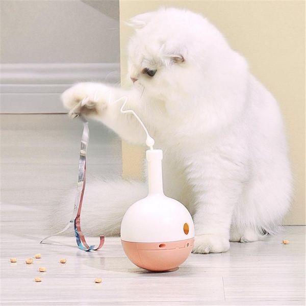 creative electric tumbler cat toy smart teasing rolling ball toys automatic pet interactive self rotating leaking
creative electric tumbler cat toy smart teasing rolling ball toys automatic pet interactive self rotating leaking