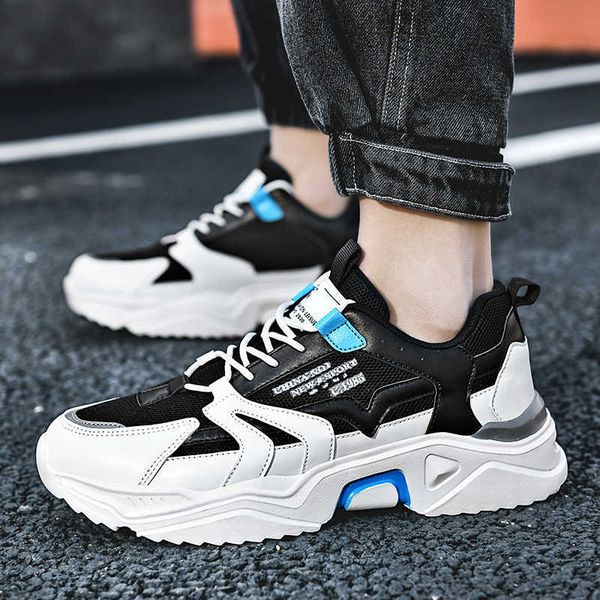 men running shoes 2021 spring new daddy korean fashion running leisure sports men's shoes traniers sneakers