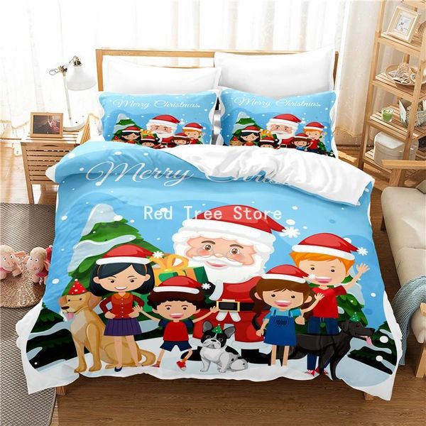 bedding sets christmas santa claus printed set cartoon snowman 2/3pcs duvet cover pillowcase twin full comforter decor gift for kids
bedding sets christmas santa claus printed set cartoon snowman 2/3pcs duvet cover pillowcase twin full comforter decor gift for kids