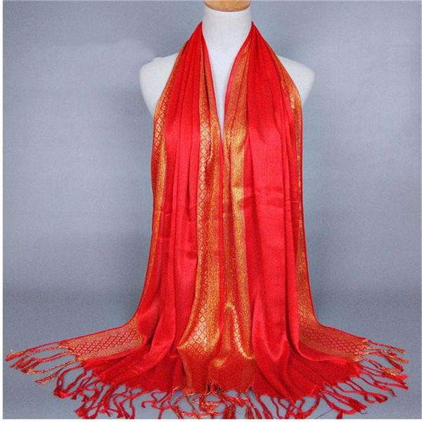 scarves fashion golden silk scarf women long big tassel foulard flashing multi color muslim hijab wholesales drop, Blue;gray
scarves fashion golden silk scarf women long big tassel foulard flashing multi color muslim hijab wholesales drop, Blue;gray