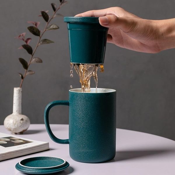 new chinese office ceramic tea separation filter mug morandi color simple gift cup
new chinese office ceramic tea separation filter mug morandi color simple gift cup