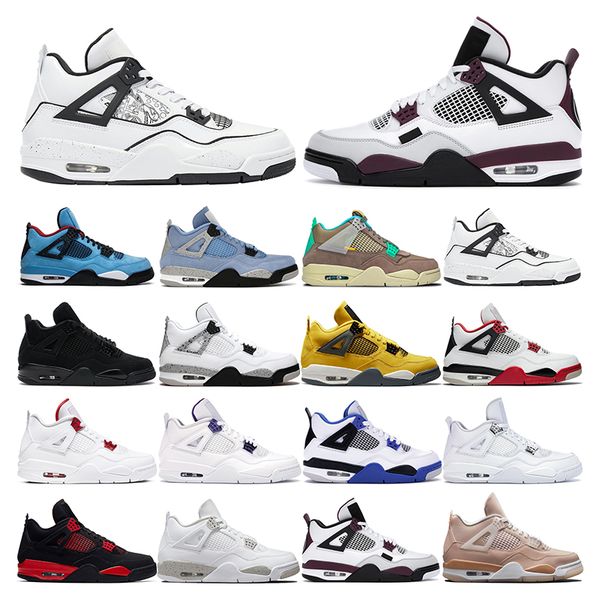 men basketball shoes 4s white oreo 4 black cat fire red thunder diy desert moss taupe haze women mens trainers sports sneaker
men basketball shoes 4s white oreo 4 black cat fire red thunder diy desert moss taupe haze women mens trainers sports sneaker