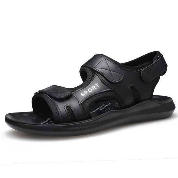 sandals 2021 beach men summer genuine leather shoes casual mens male black flat soft holiday man footwear ka2209
sandals 2021 beach men summer genuine leather shoes casual mens male black flat soft holiday man footwear ka2209