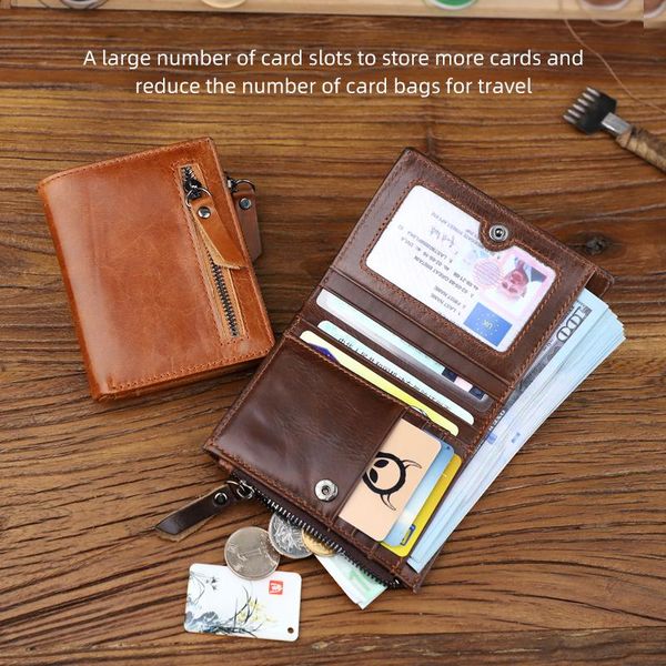 wallets 2021 genuine leather mens wallet man zipper short coin purse brand male cowhide credit&id multifunction small, Red;black
wallets 2021 genuine leather mens wallet man zipper short coin purse brand male cowhide credit&id multifunction small, Red;black