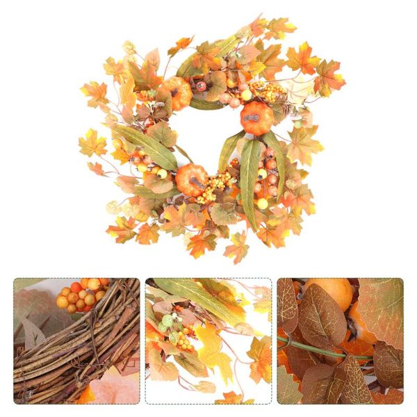 decorative flowers & wreaths 1pc thanksgiving autumn pumpkin simulation wreath hanging decor (orange)
decorative flowers & wreaths 1pc thanksgiving autumn pumpkin simulation wreath hanging decor (orange)
