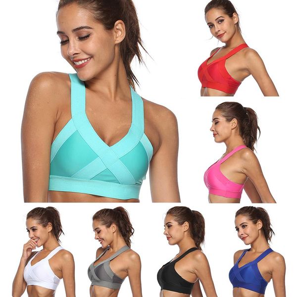 women padded wireless v neck cross back bra quick dry sports gym yoga crop thin enhancer vest bra women ice silk seamless, White
women padded wireless v neck cross back bra quick dry sports gym yoga crop thin enhancer vest bra women ice silk seamless, White