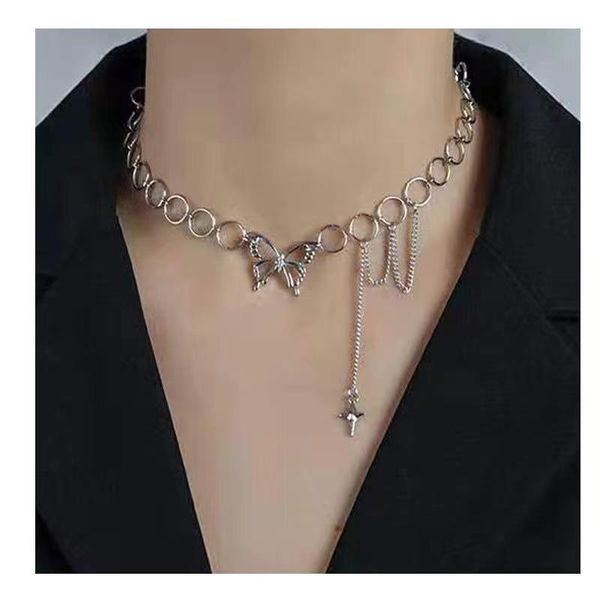 chokers 2021 gothic hollow butterfly necklace girlfriend clavicle gift jewelry wholesale, Golden;silver
chokers 2021 gothic hollow butterfly necklace girlfriend clavicle gift jewelry wholesale, Golden;silver