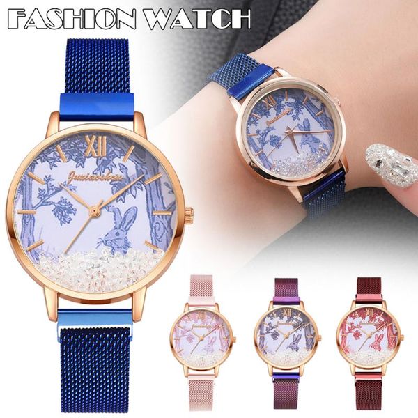 wristwatches fashion quartz watch alloy mesh strap cartoon printed round dial casual for women girls k2, Slivery;brown
wristwatches fashion quartz watch alloy mesh strap cartoon printed round dial casual for women girls k2, Slivery;brown