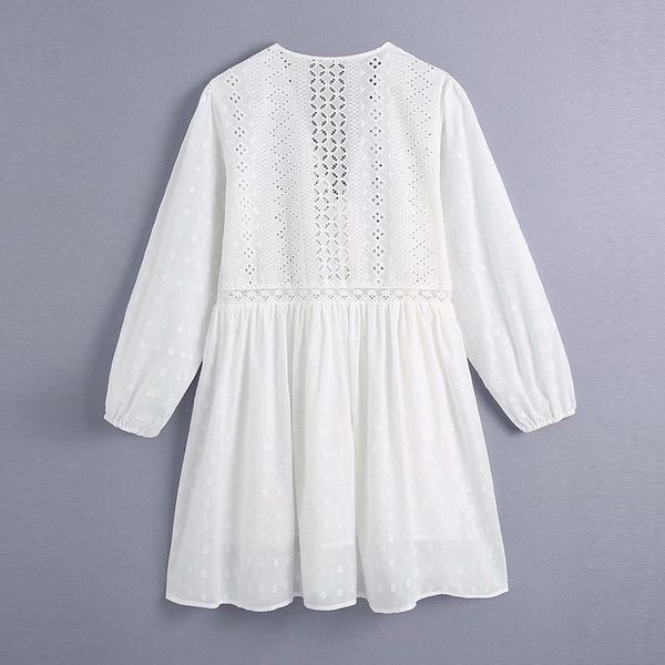 casual dresses moarcho women sweet lace dress deep v neck lantern long sleeve hollow out a line mini white 2021 fashion autumn, Black;gray
casual dresses moarcho women sweet lace dress deep v neck lantern long sleeve hollow out a line mini white 2021 fashion autumn, Black;gray