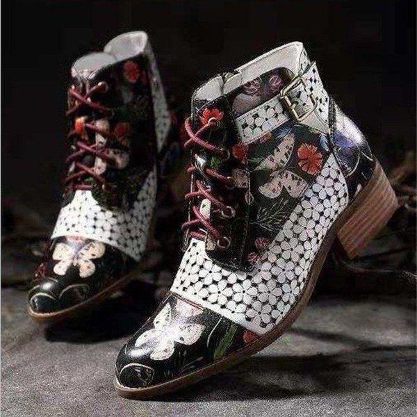 boots 35-43 shoes woman plus size women's chunky heel ankle side zipper lace color block snake pattern luxury designer, Black
boots 35-43 shoes woman plus size women's chunky heel ankle side zipper lace color block snake pattern luxury designer, Black
