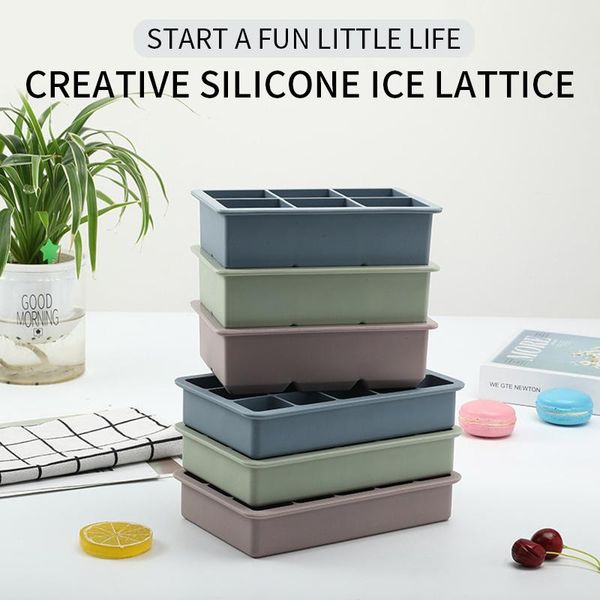 baking moulds 3 color big grid silicone ice cube mold maker with lid flexible tray kitchen gadgets and accessories
baking moulds 3 color big grid silicone ice cube mold maker with lid flexible tray kitchen gadgets and accessories