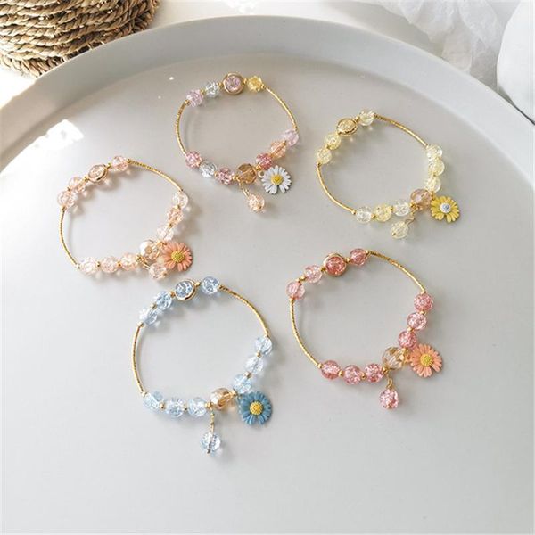 sweet creative flower crystal daisy single circle bracelet japan south fresh girl heart beaded small hand jewelr beaded, strands, Black
sweet creative flower crystal daisy single circle bracelet japan south fresh girl heart beaded small hand jewelr beaded, strands, Black