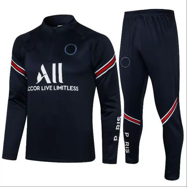 22021 2022 messi psgs maillots tracksuit kit soccer jersey football training suits 21 22 mbappe sergio ramos hakimi survetement maillots de, White;black
22021 2022 messi psgs maillots tracksuit kit soccer jersey football training suits 21 22 mbappe sergio ramos hakimi survetement maillots de, White;black