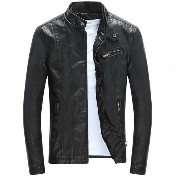 men's leather & faux 2021 autumn winter of motorcycle rider's false leather jacket men fine fashion fit s plutonium thick veet, Black
men's leather & faux 2021 autumn winter of motorcycle rider's false leather jacket men fine fashion fit s plutonium thick veet, Black