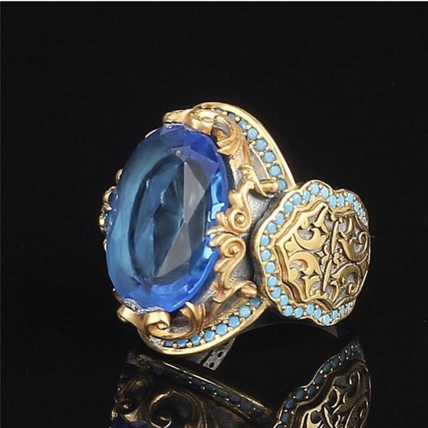 wedding rings vagzeb women elegant blue big rhinestone crystal ring vintage luxury flower engagement bohemian jewelry, Slivery;golden
wedding rings vagzeb women elegant blue big rhinestone crystal ring vintage luxury flower engagement bohemian jewelry, Slivery;golden