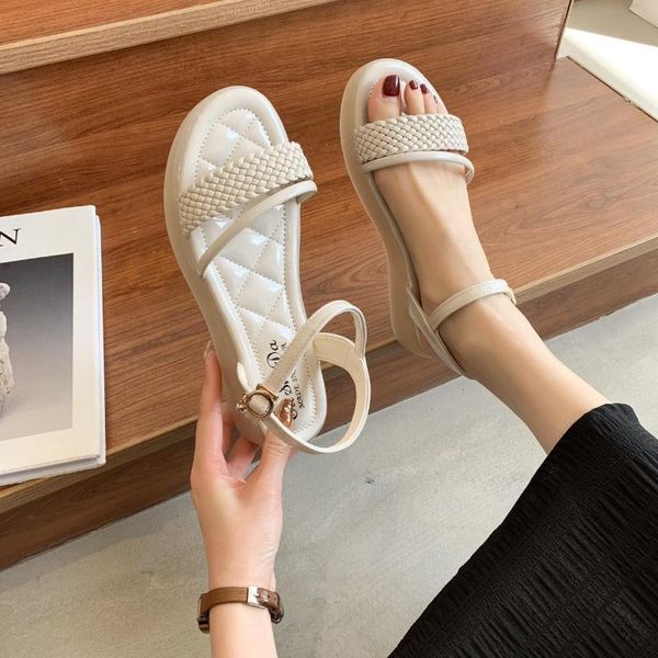 sandals 2021 summer platform women fashion woven flat roman outdoor comfortable female footwear casual solid, Black
sandals 2021 summer platform women fashion woven flat roman outdoor comfortable female footwear casual solid, Black