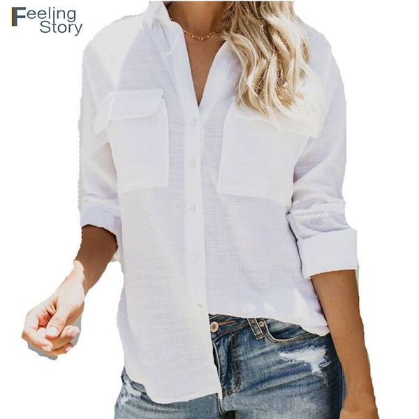 white button down shirt for women linen blouse long sleeve women and blouses cotton summer turn down collar office shirt
white button down shirt for women linen blouse long sleeve women and blouses cotton summer turn down collar office shirt