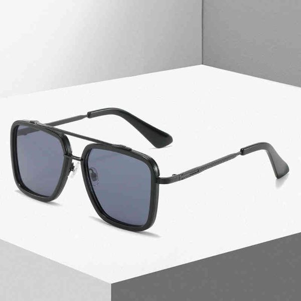 sunglass men's 2021 new double beam square sunglass trend glass sunglassszwc, White;black
sunglass men's 2021 new double beam square sunglass trend glass sunglassszwc, White;black