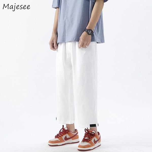 men's pants elastic waist ankle-length casual men wide-leg baggy m-4xl straight trousers harajuku teenager ins streetwear simple cozy, Black
men's pants elastic waist ankle-length casual men wide-leg baggy m-4xl straight trousers harajuku teenager ins streetwear simple cozy, Black