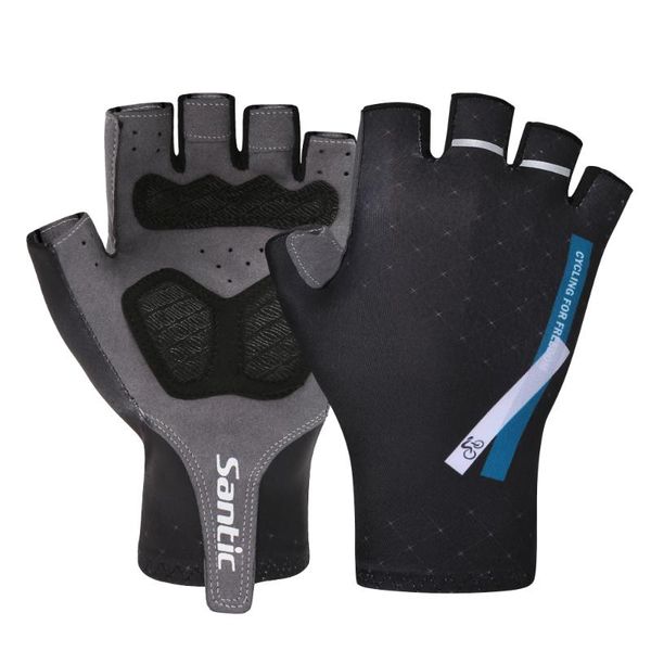 cycling gloves santic men short finger road bike bicycle half breathable comfortable mesh asian size w0p061, Black
cycling gloves santic men short finger road bike bicycle half breathable comfortable mesh asian size w0p061, Black