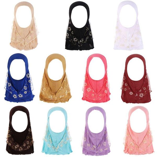 ethnic clothing children muslim small girl hijab with lace islamic scarf shawls stretch turban 32cf, Red
ethnic clothing children muslim small girl hijab with lace islamic scarf shawls stretch turban 32cf, Red
