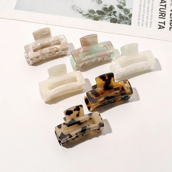 fashion women acetate hair claws clamps charm solid color leopard lady small size hair clips headdress hair styling tool, Slivery;golden
fashion women acetate hair claws clamps charm solid color leopard lady small size hair clips headdress hair styling tool, Slivery;golden