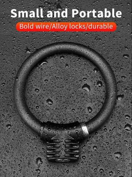 bike locks bicycle lock portable steel cable mountain road anti-theft mini ring riding equipment
bike locks bicycle lock portable steel cable mountain road anti-theft mini ring riding equipment