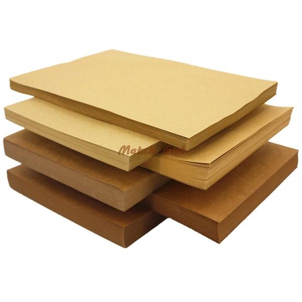 

greeting cards a4 size 21*29.7cm kraft paper 250gsm card paper, diy box gift packing 80gsm-500gsm