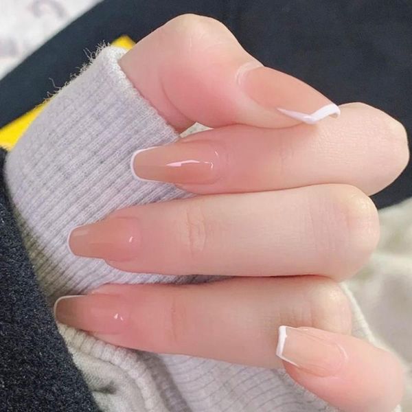false nails 24 pcs/box french long coffin detachable ballerina stiletto fake full cover acrylic nail tips press on, Red;gold
false nails 24 pcs/box french long coffin detachable ballerina stiletto fake full cover acrylic nail tips press on, Red;gold
