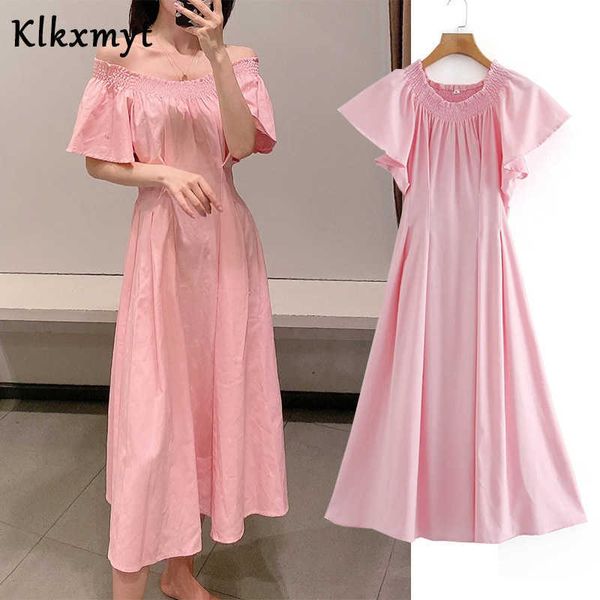 klkxmyt dress women chic fashion solid pleated midi elastic bust vintage short sleeve female es vestidos mujer 210527, Black;gray
klkxmyt dress women chic fashion solid pleated midi elastic bust vintage short sleeve female es vestidos mujer 210527, Black;gray