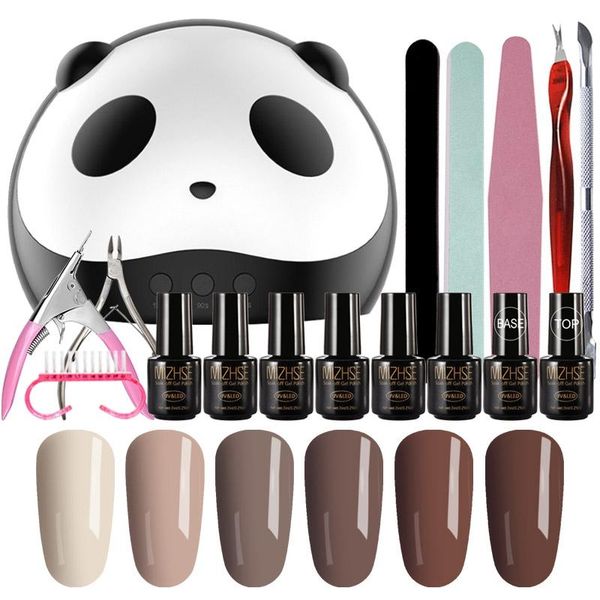 nail art kits mizhse uv 36w lamp manicure set choose 6 colors gel polish base coat semi permanent
nail art kits mizhse uv 36w lamp manicure set choose 6 colors gel polish base coat semi permanent