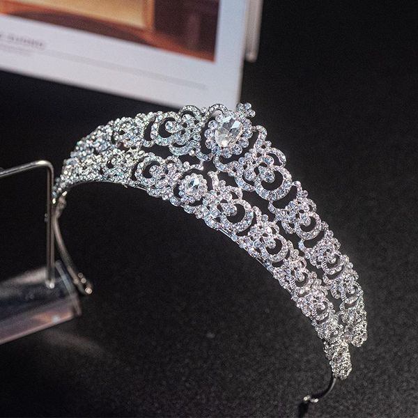 hair clips & barrettes bridal crown headwear for female wedding birthday headdress rhinestones inlaid retro luxury accessories ll@17, Golden;silver
hair clips & barrettes bridal crown headwear for female wedding birthday headdress rhinestones inlaid retro luxury accessories ll@17, Golden;silver