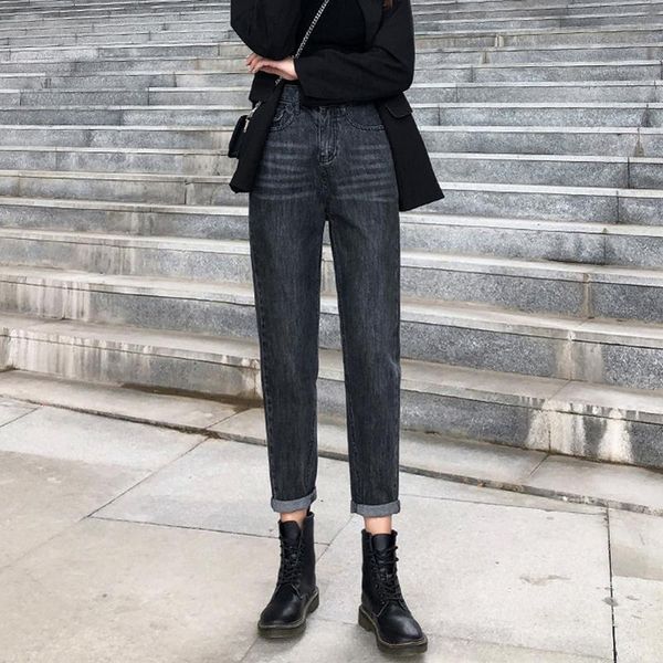 women's jeans plus size high waist women black autumn loose all-match mom korean harem pants straight leg 3xl elastic, Blue
women's jeans plus size high waist women black autumn loose all-match mom korean harem pants straight leg 3xl elastic, Blue