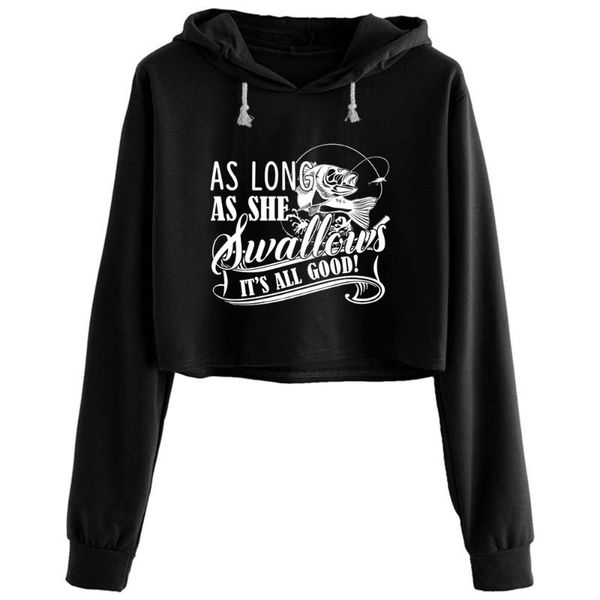 women's hoodies & sweatshirts fishing as long she swallows women korean y2k kawaii goth pullover for girls, Black
women's hoodies & sweatshirts fishing as long she swallows women korean y2k kawaii goth pullover for girls, Black